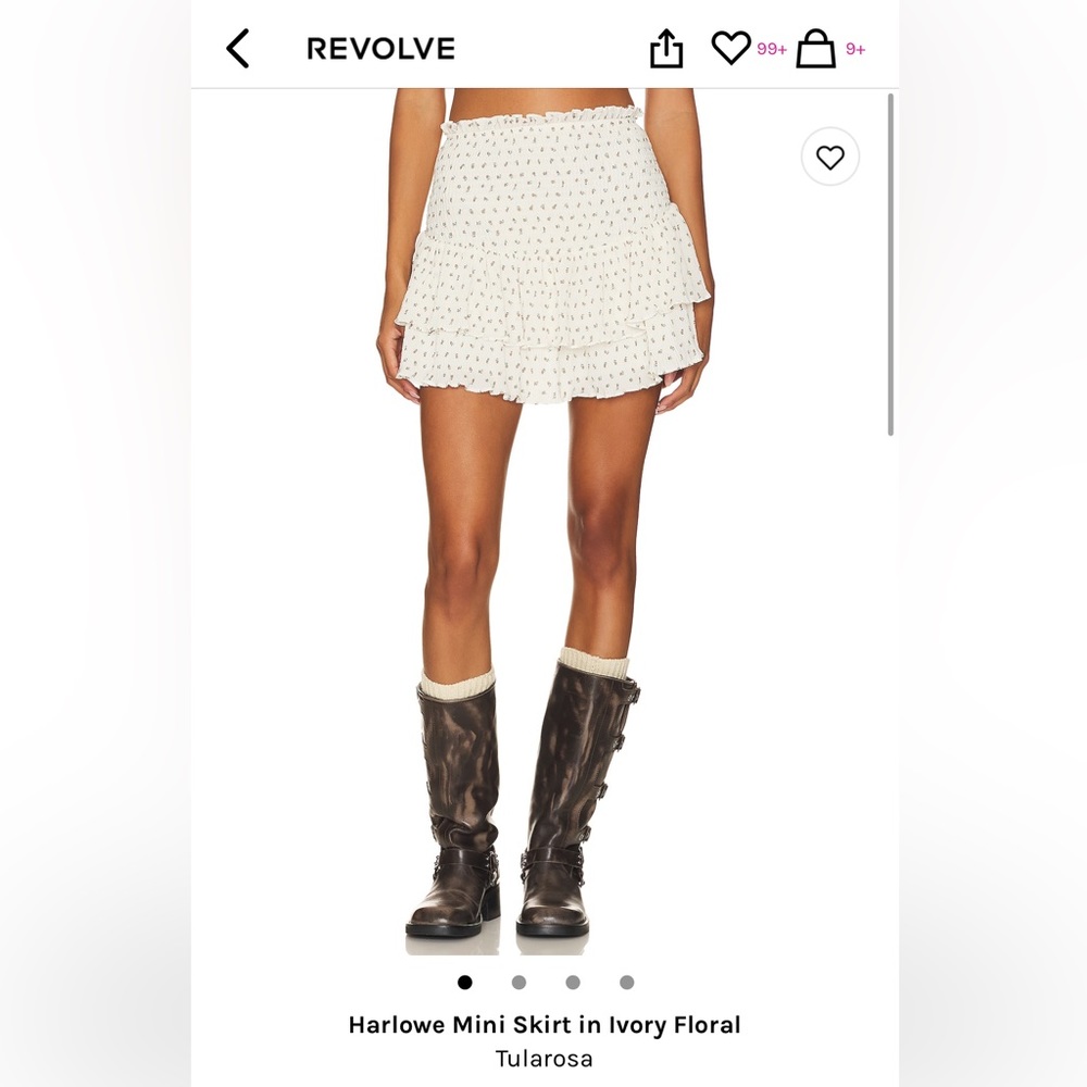 Tularosa mini skirt. NWOT.